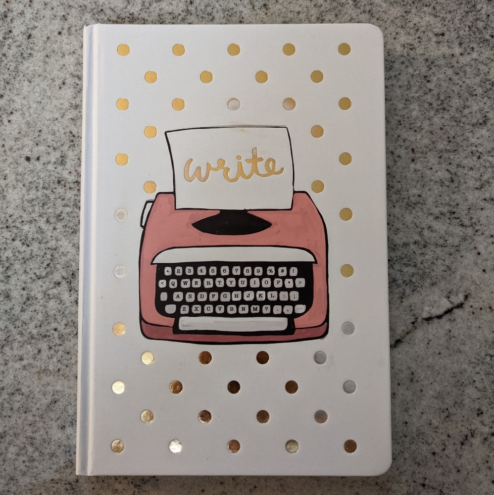 Hardcover notebook journal